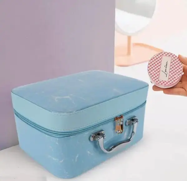 Trending Design 2-Set Makeup Box | Women’s Makeup Organizer | Cosmetic & Vanity Box for Girls