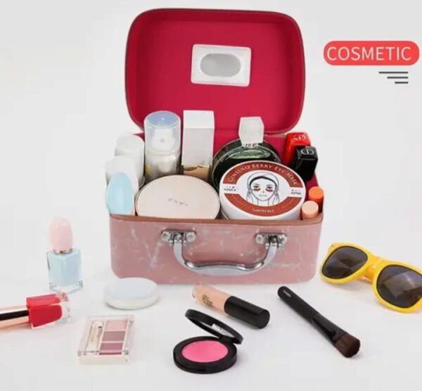 Trending Design 2-Set Makeup Box | Women’s Makeup Organizer | Cosmetic & Vanity Box for Girls