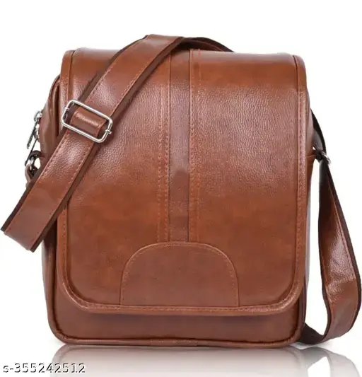 PU leather SIDER BAG tan